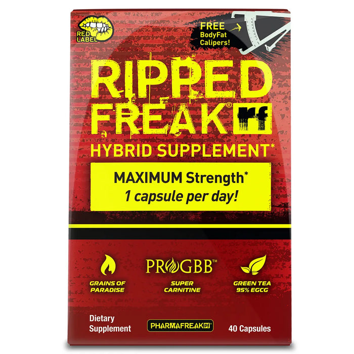 Ripped Freak Red Label · 40 capsules
