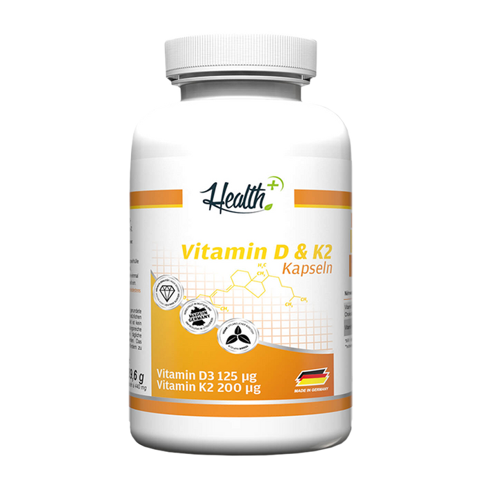 Vitamin D3 & K2 Health+ · 90 Kapseln