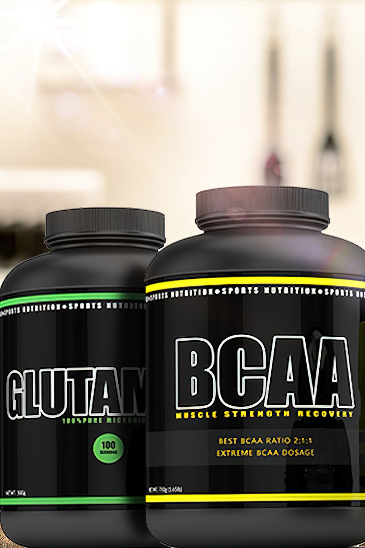 The supplement dream team BCAAs and glutamine! — Gigas Nutrition