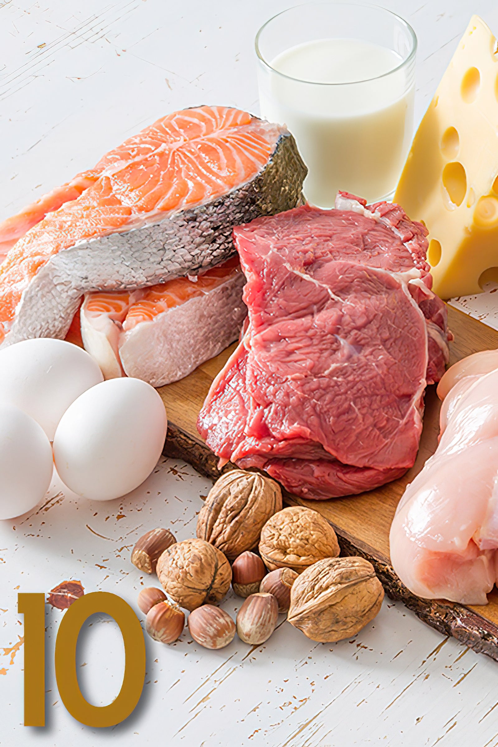 10 Essentielle Proteinnahrungsmittel für den Muskelaufbau