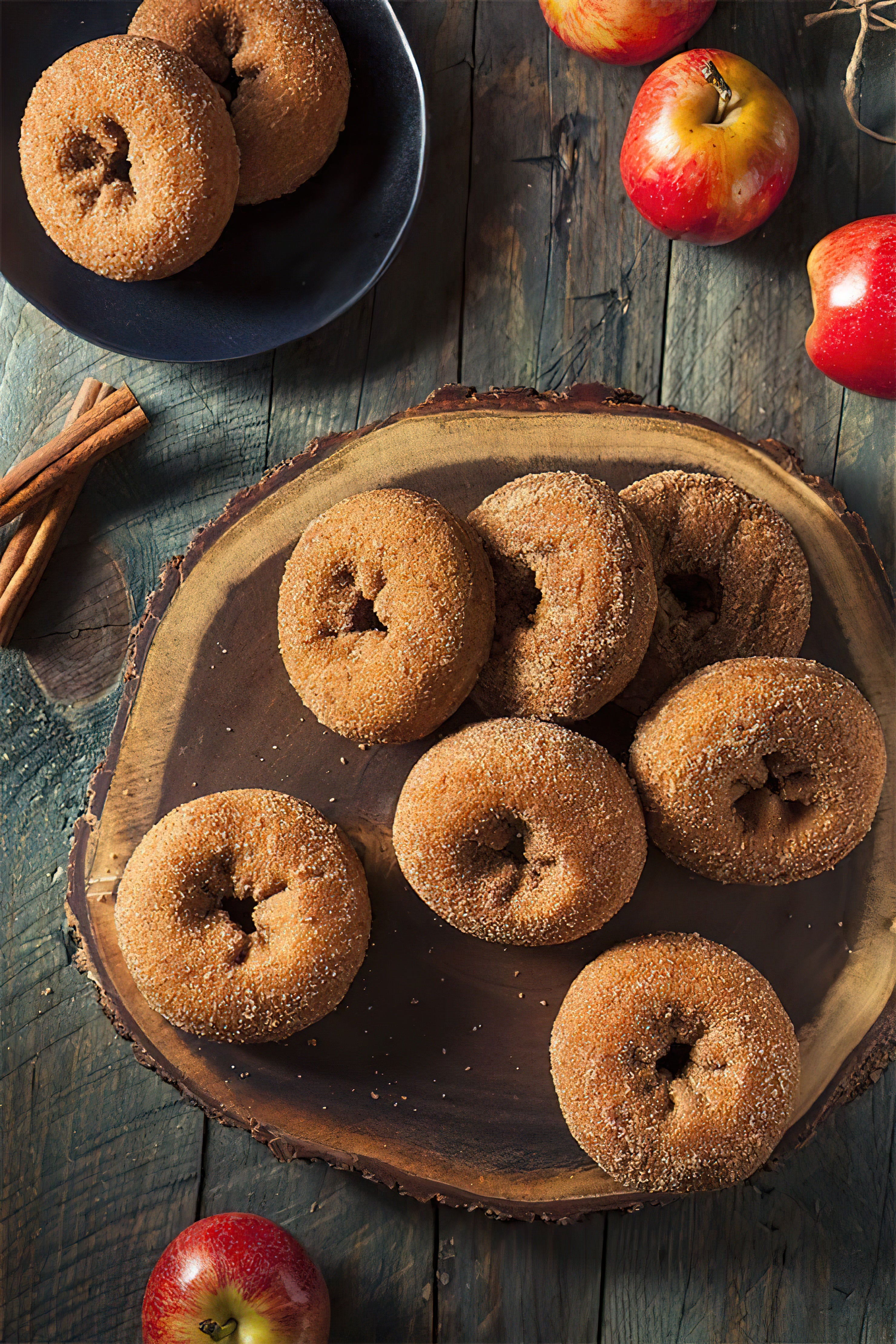 Rezept des Tages Apfel Zimt Protein Donuts
