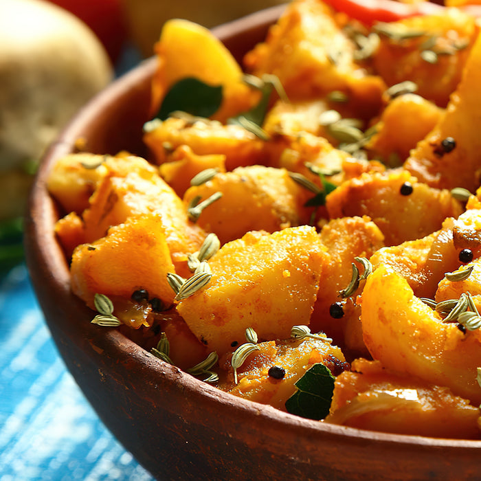 Rezept des Tages Veganes indisches Kartoffelcurry