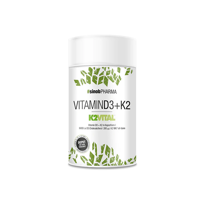 Vitamin D3+K2 · 60 Kapseln