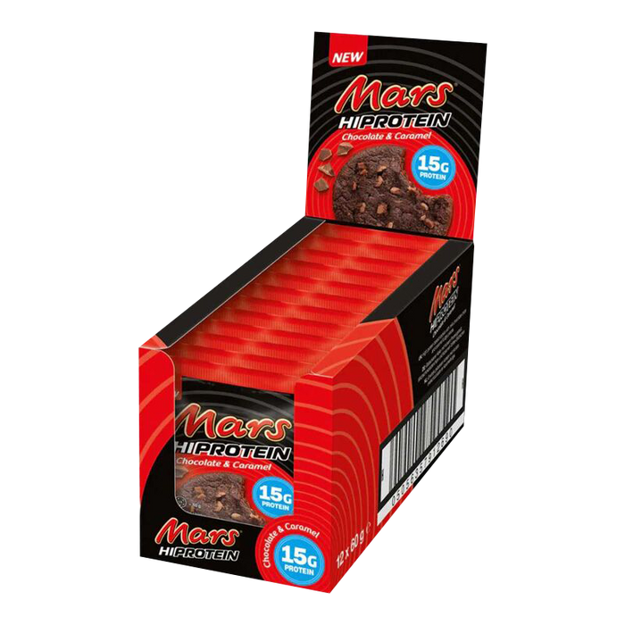 Mars High Protein Cookie · Chocolate & Caramel · 12x60g