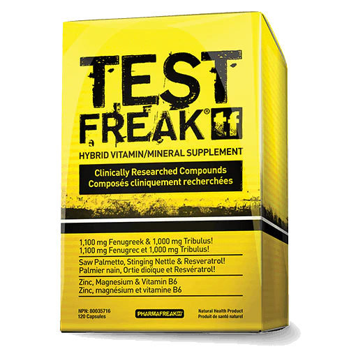 Test Freak · 120 capsules