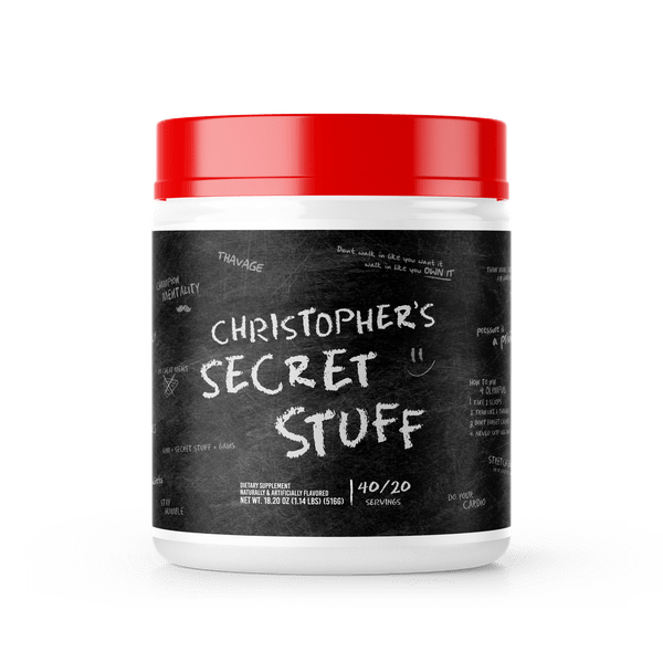 CBUM Christopher's Secret Stuff Pre-Workout · 520g