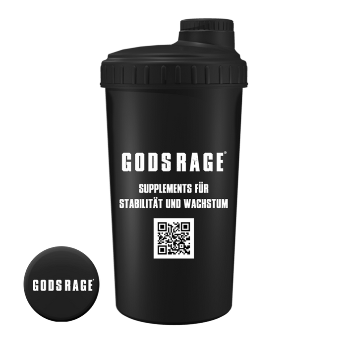 Gods Rage 360 Shaker Black Merch · 700ml