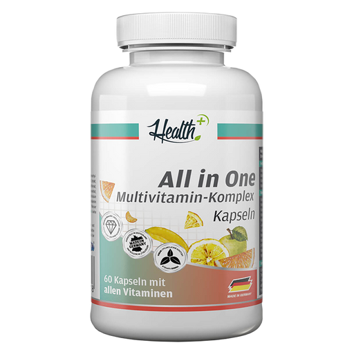 All In One Multivitamin Komplex Health+ · 60 Kapseln