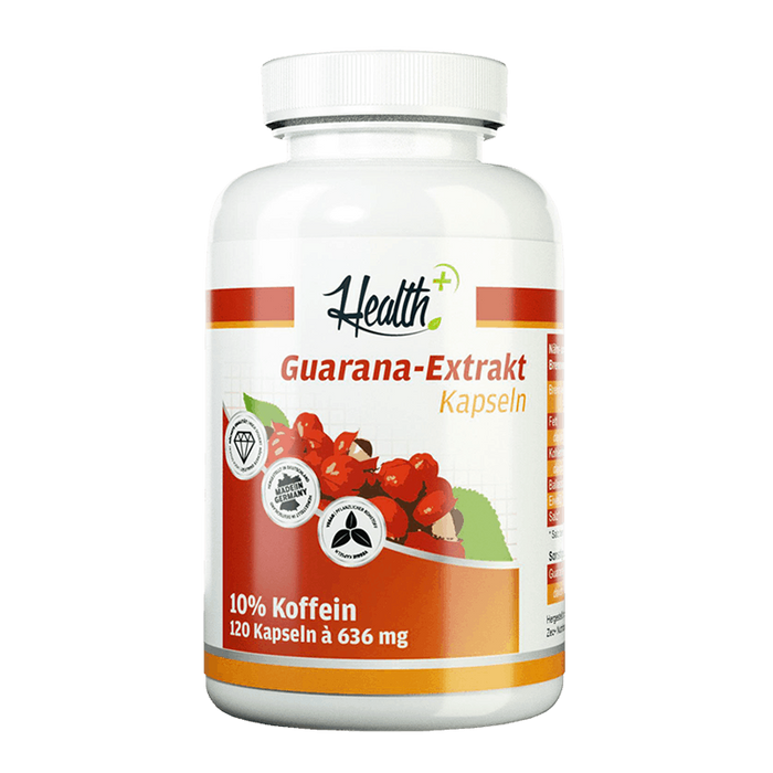 Guarana Extract Health+ · 120 Kapseln
